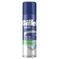 Gel de ras calmant cu aloe vera Sensitive Series, 200 ml, Gillette