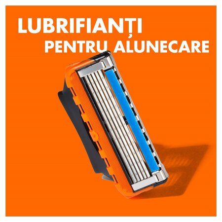 Rezerve pentru aparatul de ras Fusion5 Power, 4 bucati, Gillette 558146