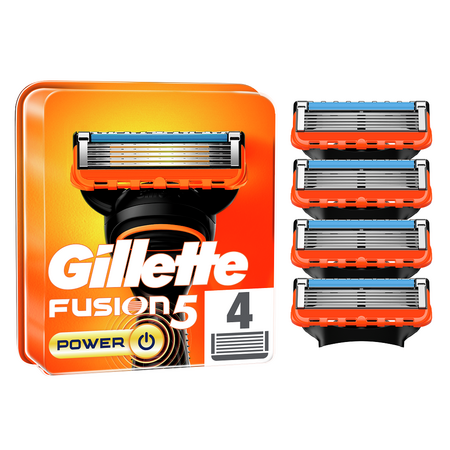 Rezerve pentru aparatul de ras Fusion5 Power, 4 bucati, Gillette 558142