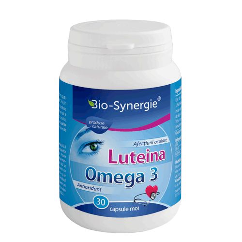 Luteina Omega 3, 30 capsule, Bio Synergie 