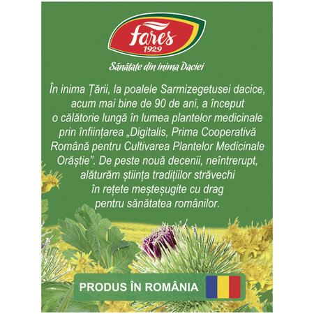 Ceai Diuretic, 20 plicuri, Fares 623948