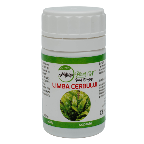 Limba cerbului, 300 mg, 60 capsule, Natura Plant