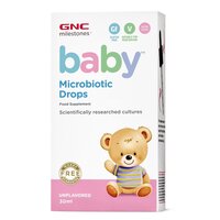 Picaturi pentru bebelusi Microbiotic Drops Milestones Baby (424682), 30 ml, GNC