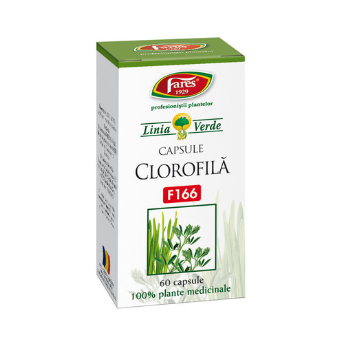 Clorofila, F166, 60 capsule, Fares