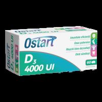 Ostart D3 4000UI, 60 comprimate, Fiterman