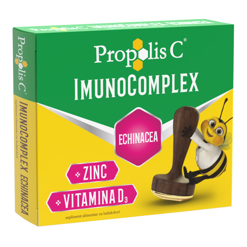 Propolis C Echinacea Imunocomplex, 20 comprimate, Fiterman