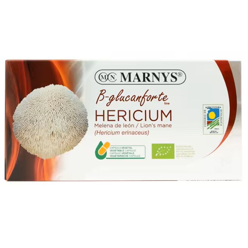 Hericium, 30 capsule vegetale, Marnys
