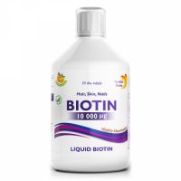 Biotina lichida, 10.000 mcg, 500 ml, Swedish Nutra