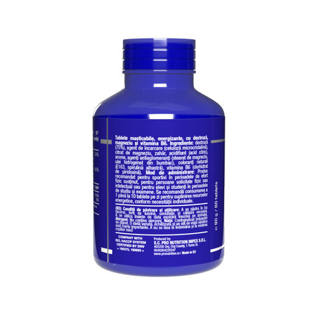 Dextroza + Mg-B6, 60 tablete, Pro Nutrition 600321