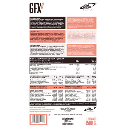 GFX-8 Natur, 1500 g, Pro Nutrition 749070