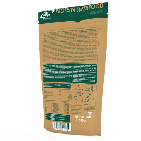 Protein Superfood, 500 g, Pro Nutrition 660492
