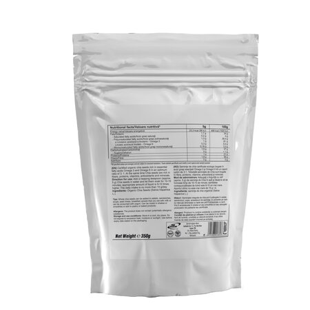 Seminte de chia Chia Seeds, 350 g, Pro Nutrition 600313