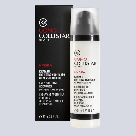Crema hidratanta fata si contur ochi pentru barbati, Hydra, 80 ml, Collistar 665443