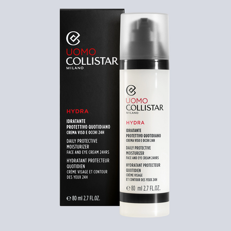Crema hidratanta fata si contur ochi pentru barbati, Hydra, 80 ml, Collistar 665443