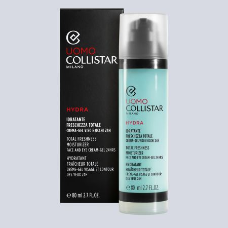 Crema-gel energizanta fata si contur ochi pentru barbati Hydra, 80 ml, Collistar 665440