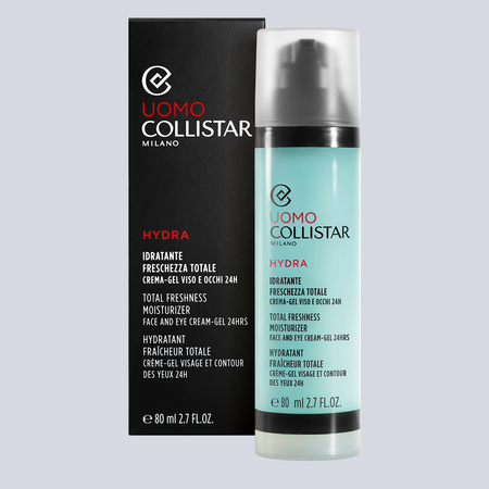 Crema-gel energizanta fata si contur ochi pentru barbati Hydra, 80 ml, Collistar 665440