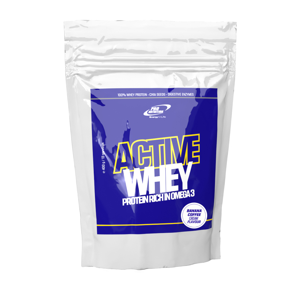 Active Whey - Banana Cream Coffee, 400 g, Pro Nutrition