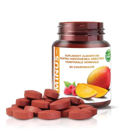 Supliment alimentar pentru controlul greutatii Minus-, 30 comprimate, Herbal New Life 736750