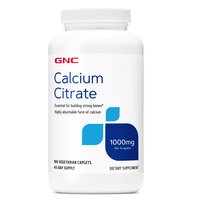 Calciu Citrat 1000 mg, (097312), 180 tablete, GNC