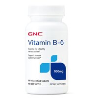 Vitamina B-6 100 mg (255215), 100 tablete, GNC