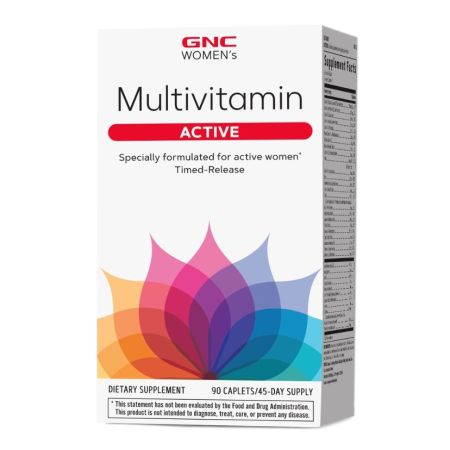 Women's Multivitamin Active (202011), 90 tablete, GNC 647882