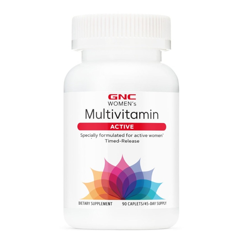 Women's Multivitamin Active (202011), 90 tablete, GNC
