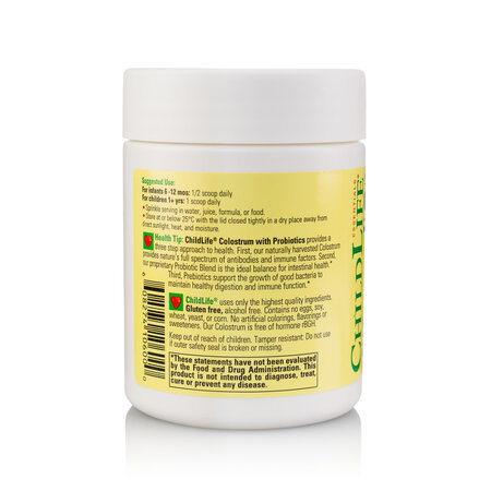 Colostrum with Probiotics Childlife Essentials, 55 g, Secom 724962