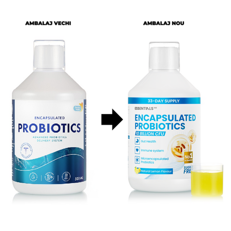 Probiotic Lichid, Bifidobacterium lactis + Vitamina C + L-glutamina, 500 ml, Swedish Nutra 740734