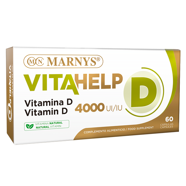 Vitahelp Vitamina D 4000UI, 60 capsule, Marnys 