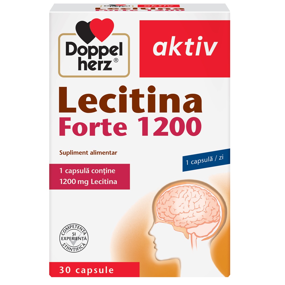 Lecitina Forte 1200, 30 capsule, Doppelherz