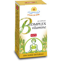 Vitamine naturale B Complex, F172, 60 capsule, Fares