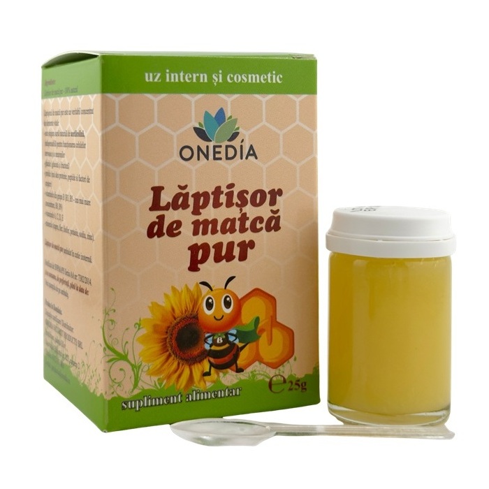Laptisor de matca pur, 25 g, Onedia
