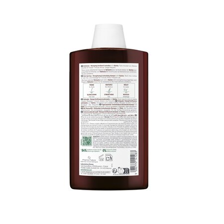 Sampon cu chinina si floare de colt BIO, 400 ml, Klorane 671991