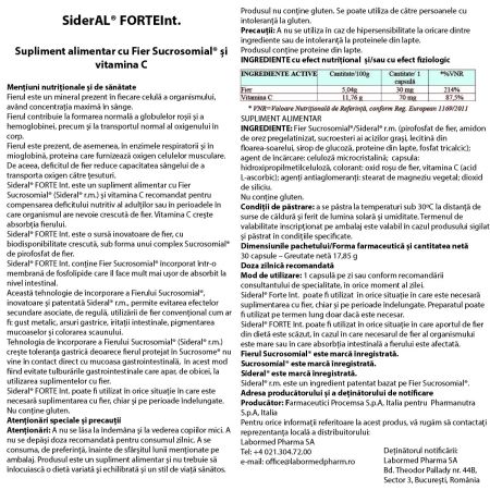Sideral Forte, 30 capsule, Labormed 659988