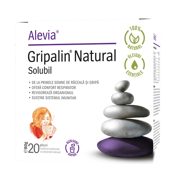 Gripalin, 20 plicuri, Alevia