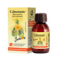 Calmotusin cu gust de portocala Junior, 100 ml, Dacia Plant