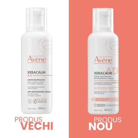 Crema relipidanta XeraCalm AD, 400 ml, Avene 692704