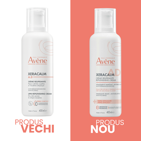 Crema relipidanta XeraCalm AD, 400 ml, Avene 692704
