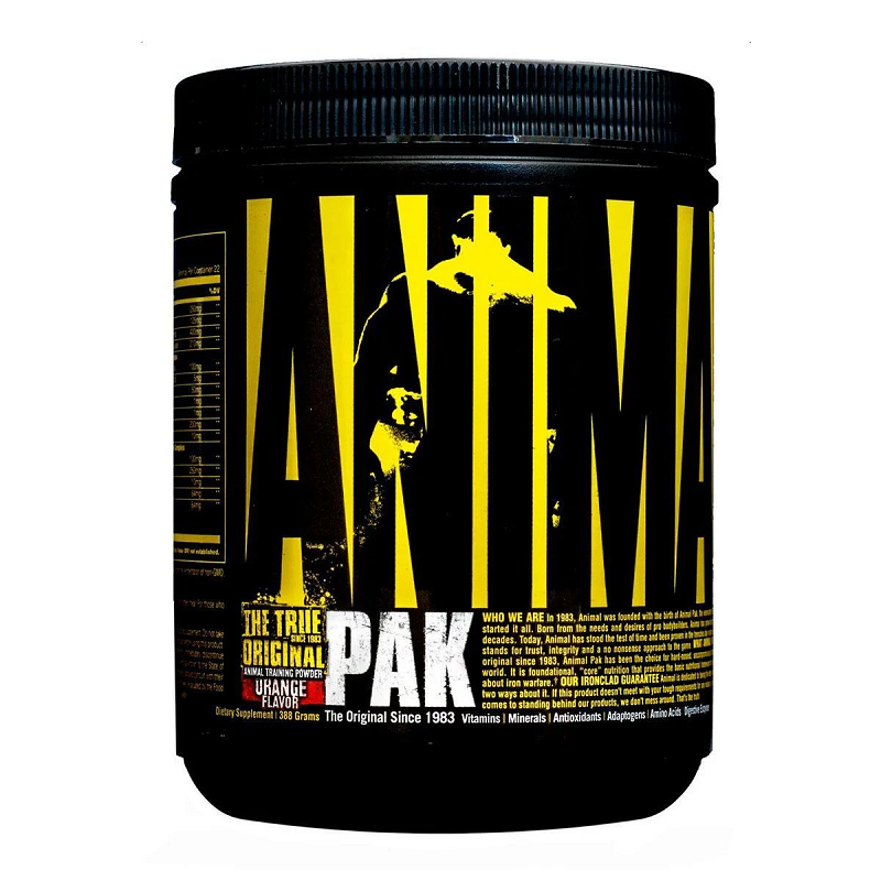 Pudra Animal Pak Orange, 388 g, Universal Nutrition