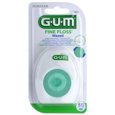 Ata dentara Fine Floss Waxed, 55 m, Sunstar Gum