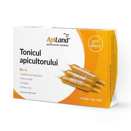 Tonicul apicultorului, 10 fiole, Apiland