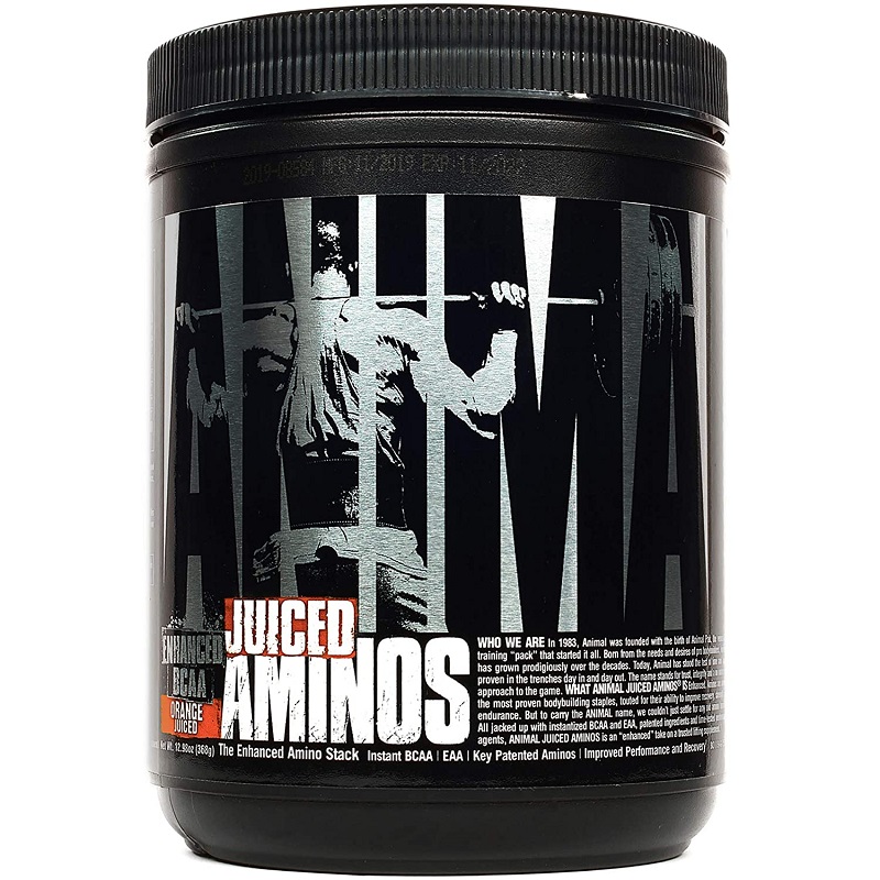 Animal Juice Aminos cu aroma de portocale, 377 g, Universal Nutrition