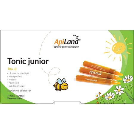 Tonic junior, 10 fiole, Apiland 700868