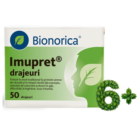 Imupret, 50 drajeuri, Bionorica 748575