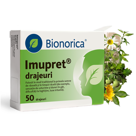 Imupret, 50 drajeuri, Bionorica 748576