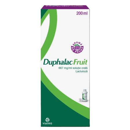 Duphalac Fruit solutie orala, 667 mg/ml, 200 ml, Mylan