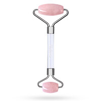 Rola de masaj facial din quartz roz, Meloni Care