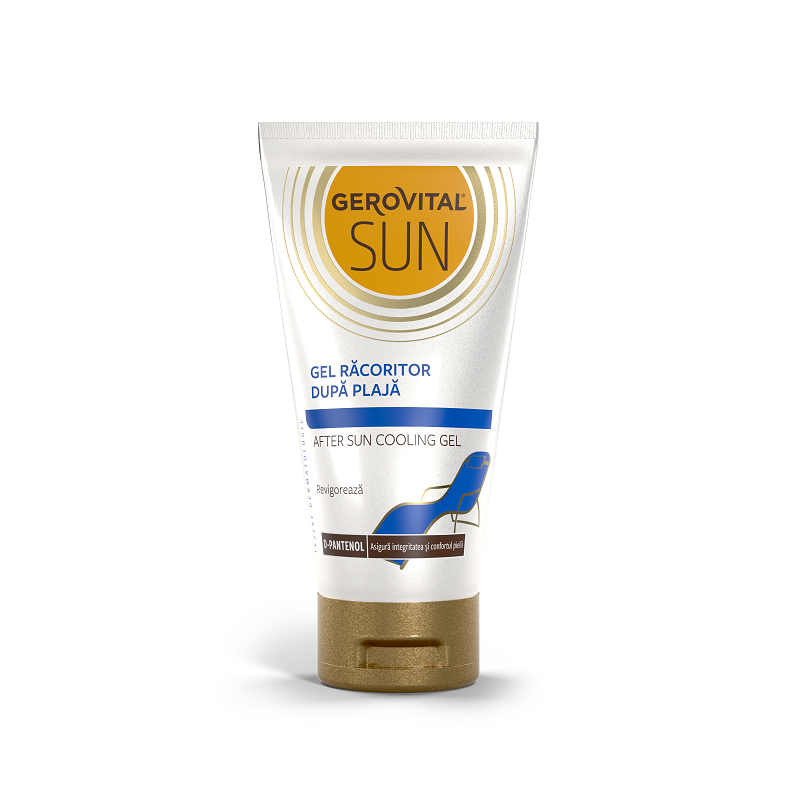 Gel racoritor dupa plaja Sun, 150 ml, Gerovital