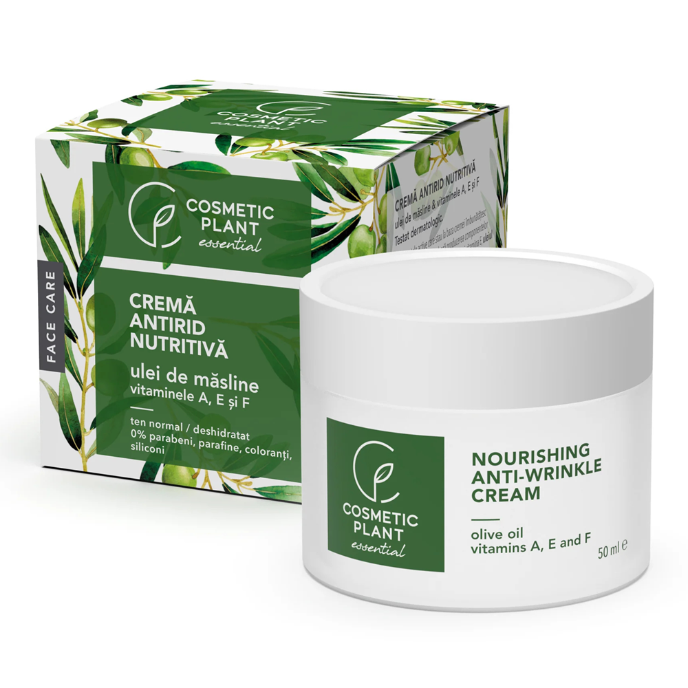 Crema antirid nutritiva Essential, 50 ml, Cosmetic Plant