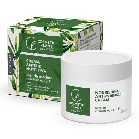Crema antirid nutritiva Essential, 50 ml, Cosmetic Plant